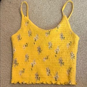 Cute Cropped Spaghetti Strapped Tank Top.